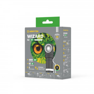 Фонарь Armytek Wizard C2 WG Magnet USB (тёплый/зел..