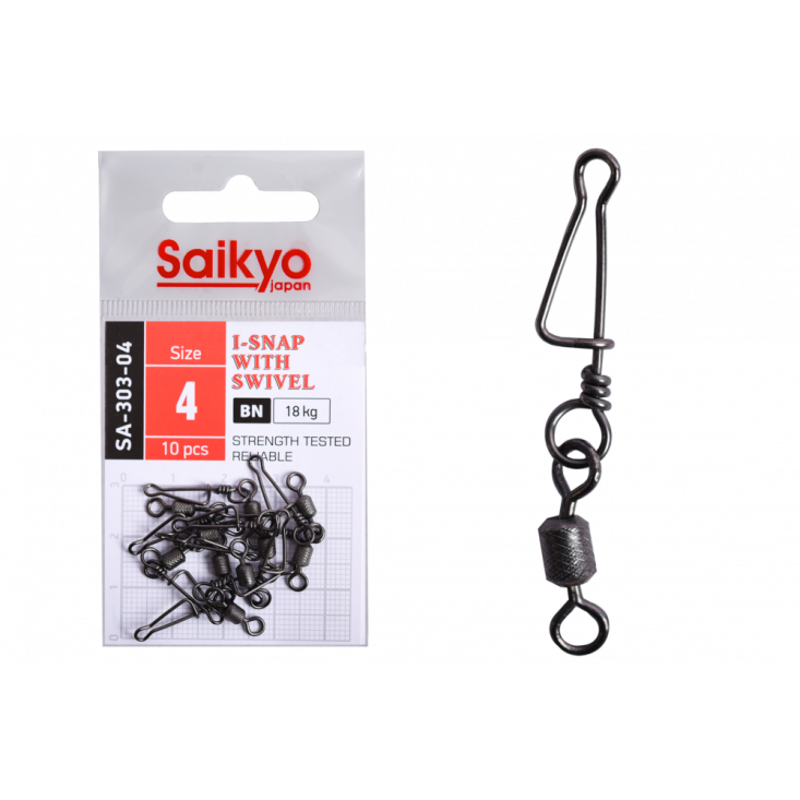 Вертлюг с застежкой Saikyo SA-303