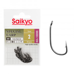 Крючки Saikyo KH-10099 Special Carp BN №2 (10 шт.) Крючки Saikyo KH-10099 Special Carp BN №2 (10 шт.)