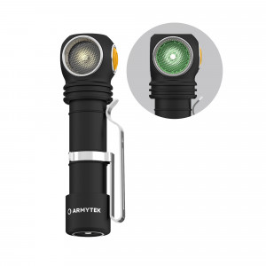 Фонарь Armytek Wizard C2 WG Magnet USB (тёплый/зел..