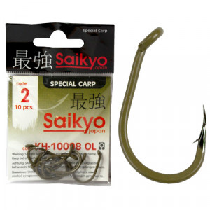 Крючки Saikyo KH-10098 Clever Carp OL №2 (10 шт.) Крючки Saikyo KH-10098 Clever Carp OL №2 (10 шт.)