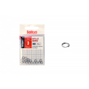 Заводное кольцо Saikyo SA-SR81-3 18шт (8кг) Заводное кольцо Saikyo SA-SR81-3 18шт (8кг)